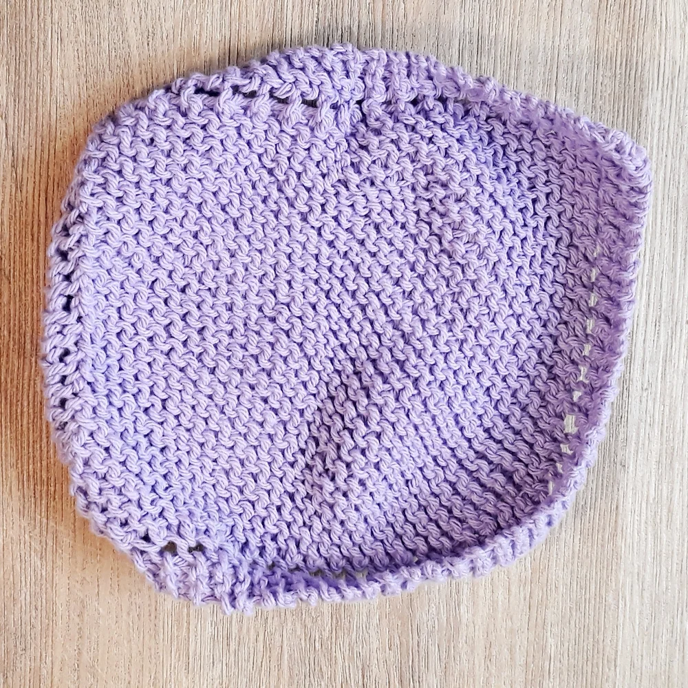 3 Handmade Crochet Washcloths + Lavender Bar Soap / 8